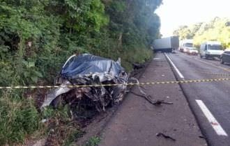Jovem condutor morre em acidente na ERS 135 entre Getúlio Vargas e Erechim