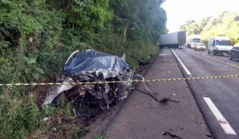 Jovem condutor morre em acidente na ERS 135 entre Getúlio Vargas e Erechim