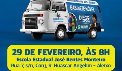 Por prática de assistencialismo eleitoral, vereador Diego Afonso (PDT) é denunciado ao MPE