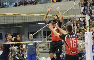 Com Superliga de vôlei encerrada, Sesi-SP anuncia dispensa de elenco