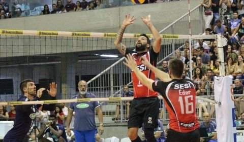 Com Superliga de vôlei encerrada, Sesi-SP anuncia dispensa de elenco