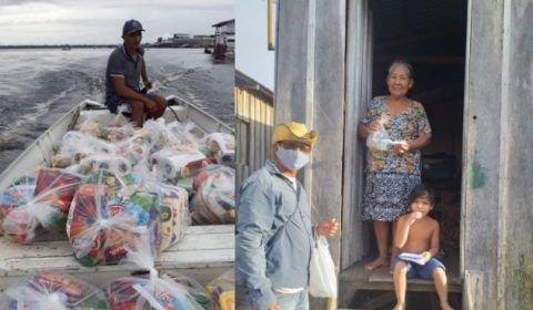 ‘Vaquinha virtual’ vai combater a fome durante pandemia da Covid-19, em Tefé