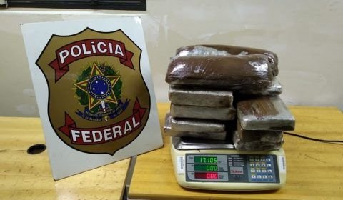 PF prende mulher com 17 kg de maconha na Rodovia BR-277