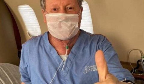 Sem previsão de alta, Arthur respira por meio de cateter de oxigênio