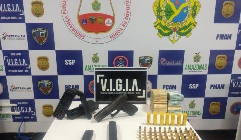 Policiais da Base Arpão prendem homem por porte ilegal de arma de fogo
