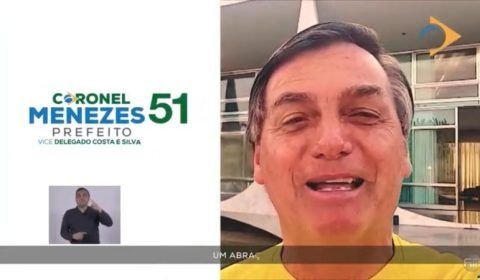 Menezes chama de ‘desespero’ ação de Alberto Neto contra propagada com Bolsonaro