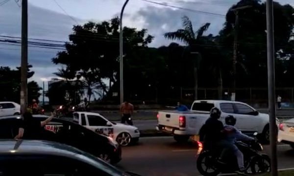 Urgente | Vídeo mostra segurança de Wilson Lima atirando em manifestante e fugindo