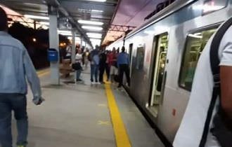 Arrastão em viagem no Santa Cruz causa tumulto e correria