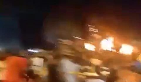 Vídeo: Manifestações interditam vários pontos de Campos