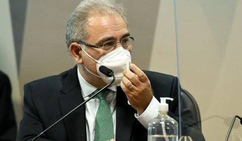 Atual ministro da Saúde, Marcelo Queiroga é ouvido na CPI da Pandemia