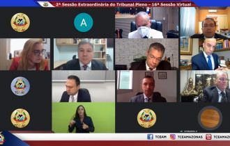 TCE-AM apreciará contas de 2019 e 2020 do Governo no dia 7 de julho