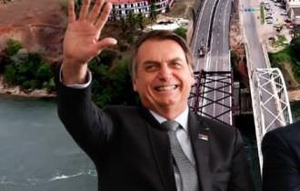 Presidente Bolsonaro inaugura ponte em São Gabriel da Cachoeira