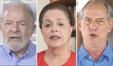 Bolsonaro é alvo de Lula, Ciro e Dilma em ato sindical: "Governo do ódio"