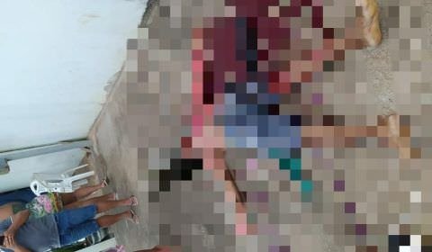 Crime Brutal: Homem é morto com oito facadas no peito (Veja o vídeo)