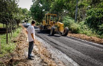 Prefeitura revitaliza ramais na zona Rural de Manaus