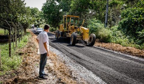Prefeitura revitaliza ramais na zona Rural de Manaus