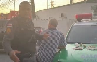 Idoso de 60 anos preso por tráfico de drogas no conjunto Canarana
