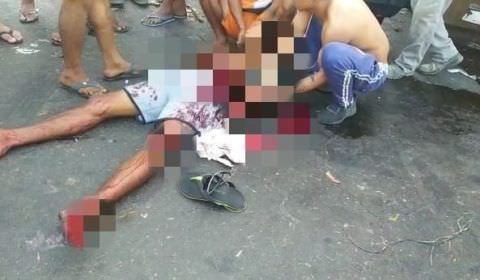 Homem sai gravemente ferido após briga com faca na Ceasa (veja o vídeo