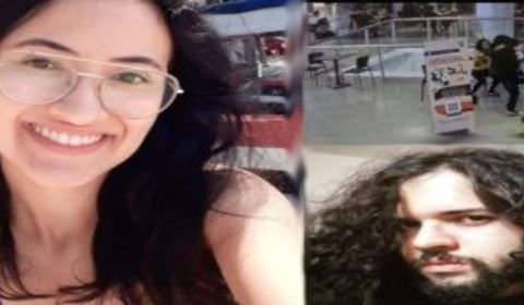 Vídeo: Câmeras de segurança flagraram momento em que homem mata estudante com faca