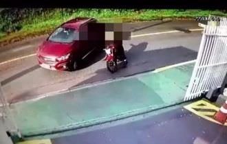 Vídeo mostra momento exato que homem mata mulher a tiros na porta de casa