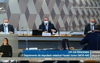 Senadores sugerem que CPI da Saúde do Amazonas acabou em pizza