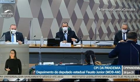 Senadores sugerem que CPI da Saúde do Amazonas acabou em pizza