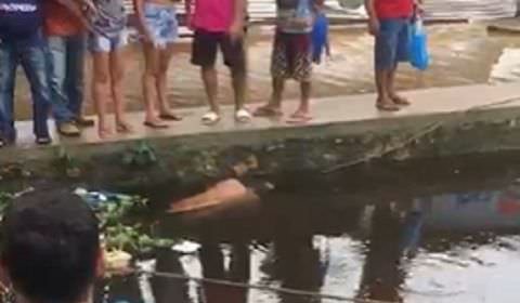 Corpo é encontrado boiando em Manacapuru (veja o vídeo)