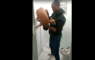 Criança é brutalmente espancada por homem (veja o vídeo)
