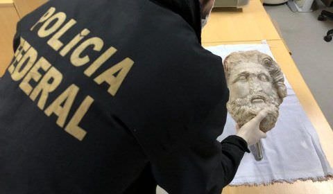 PF apreende obra de arte suspeita de ter sido roubada na Líbia