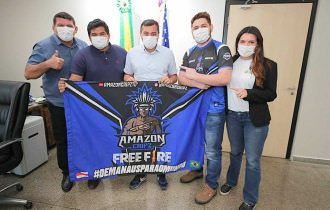 Com apoio de Wilson, Alessandra e Allan, Amazonas chega à elite da Liga Brasileira de Free Fire