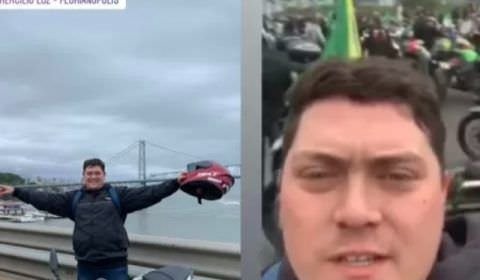 Motociclista morre em acidente ao voltar de motociata de Bolsonaro