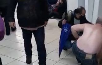 Tentativa de assalto em Galeria deixa duas pessoas baleadas (Veja o vídeo)