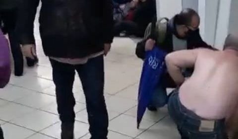 Tentativa de assalto em Galeria deixa duas pessoas baleadas (Veja o vídeo)