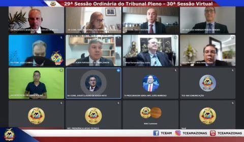 Pleno do TCE-AM julga contas irregulares e multa ex-gestora do Fundo Estadual de Saúde