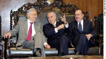 Temer, FHC e Sarney pedem paz pelas vias constitucionais