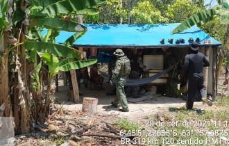 Operação Tamoiotatá resgata trabalhador em condição de escravidão em Humaitá