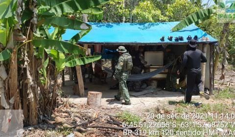 Operação Tamoiotatá resgata trabalhador em condição de escravidão em Humaitá