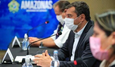 Wilson Lima anuncia exigência de imunização completa contra Covid-19 para público de jogo entre Brasil e Uruguai