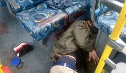 Três morrem em tentativa de roubo a ônibus (veja os vídeos) 