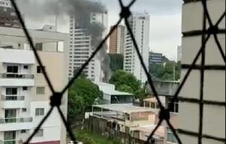 URGENTE: Bombeiros são acionados para apagar fogo em transformador (veja o vídeo)