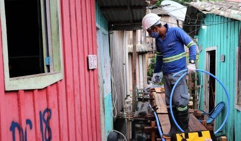 São José Operário e Zumbi dos Palmares recebem melhorias no sistema de abastecimento de água