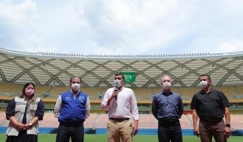 Wilson Lima lança campanha ‘Vacina Premiada’, com sorteio de três mil ingressos para o jogo Brasil X Uruguai