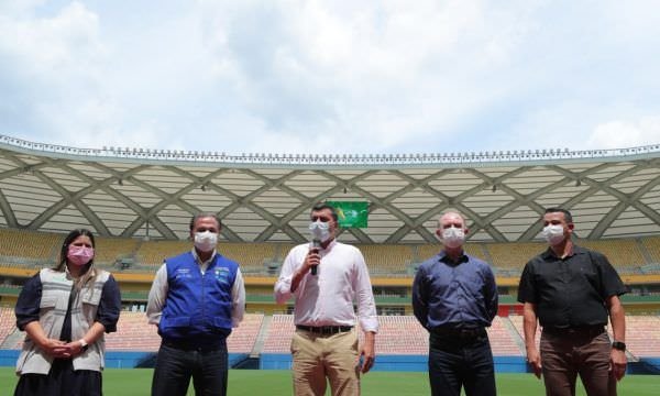 Wilson Lima lança campanha ‘Vacina Premiada’, com sorteio de três mil ingressos para o jogo Brasil X Uruguai