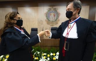 Mirza Cunha e Cezar Bandiera tomam posso como novos desembargadores do TJ