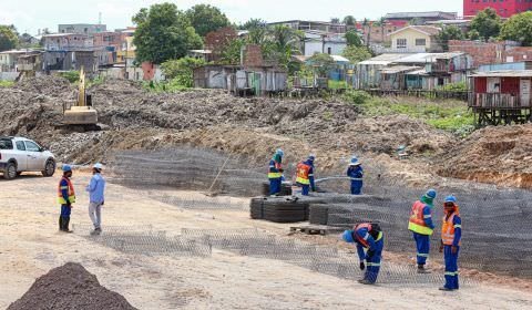 Governo avança na requalificação urbanística do Igarapé do 40