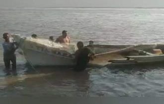 Pescador desaparece no rio Amazonas após acidente entre navio e barco de pesca em Óbidos