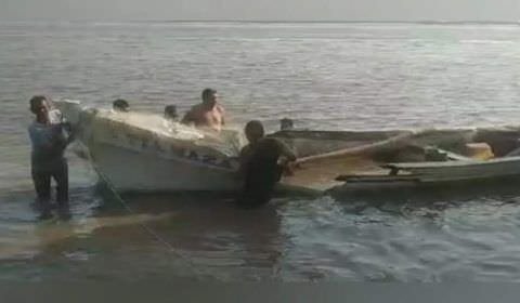 Pescador desaparece no rio Amazonas após acidente entre navio e barco de pesca em Óbidos
