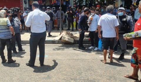 Homem é executado a tiros por rival no Centro de Manaus