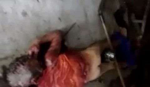 Homem estupra e mata idoso com golpe de machado (vídeo)