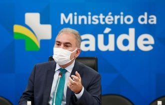 Ministro da Saúde testa negativo para covid-19